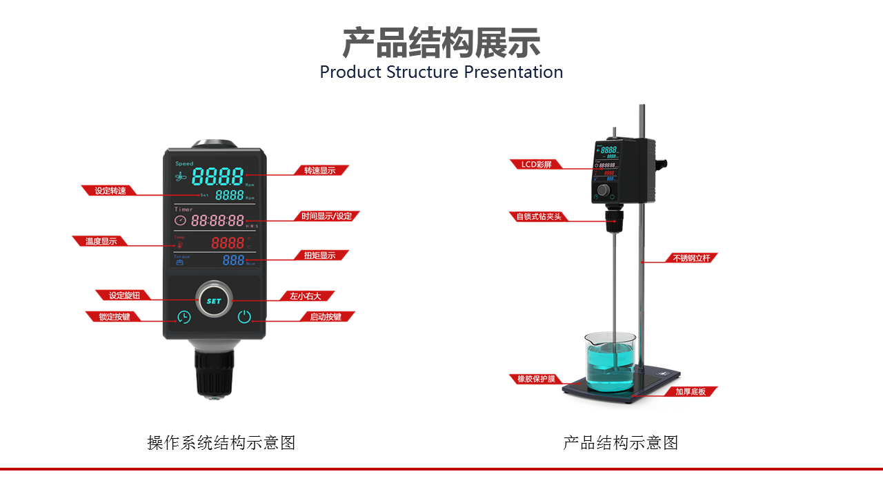 頂置式電動攪拌器